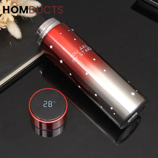 Stainless Steel Thermos Water With Temperature