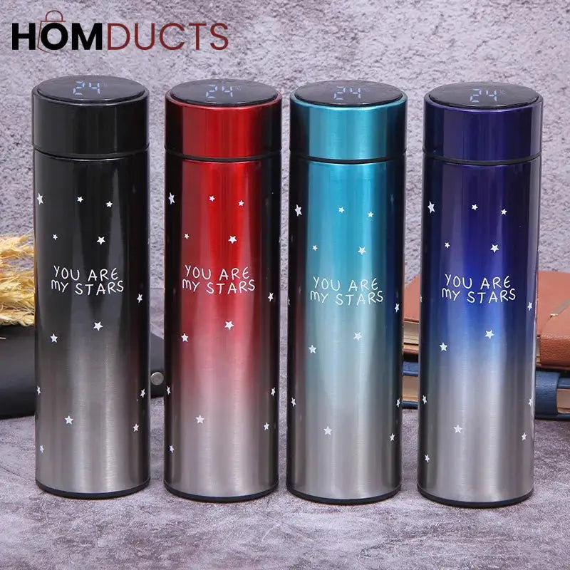 Stainless Steel Thermos Water With Temperature