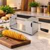 Heavy duty stainless steel tornado spiral potato cutter