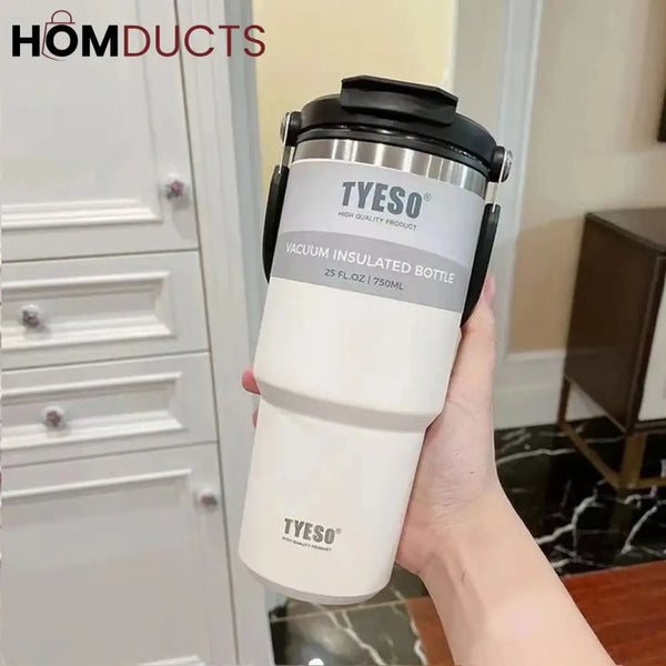 Stainless Steel Tumbler With Straw (750Ml)