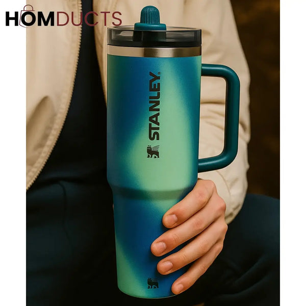 Stanley Frequency Quencher H2.0 FlowState™ Tumbler Coastal Teal Motion | 40 OZ