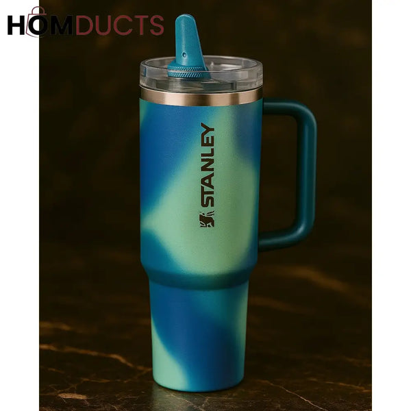 Stanley Frequency Quencher H2.0 FlowState™ Tumbler Coastal Teal Motion | 40 OZ