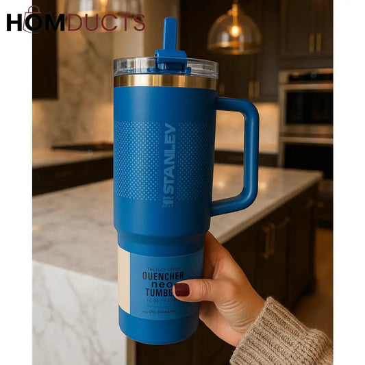 Stanley Quencher H2.0 FlowState™ Tumbler – Deep Ocean Blue | 40 oz