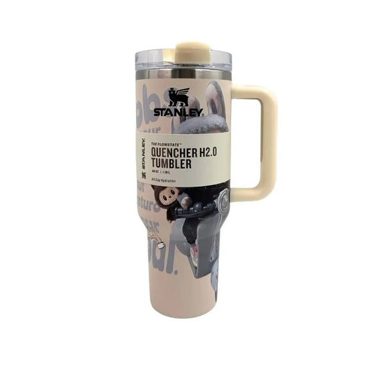 Stanley Quencher H2.0 Tumbler 40oz – Limited Edition Labubu Design