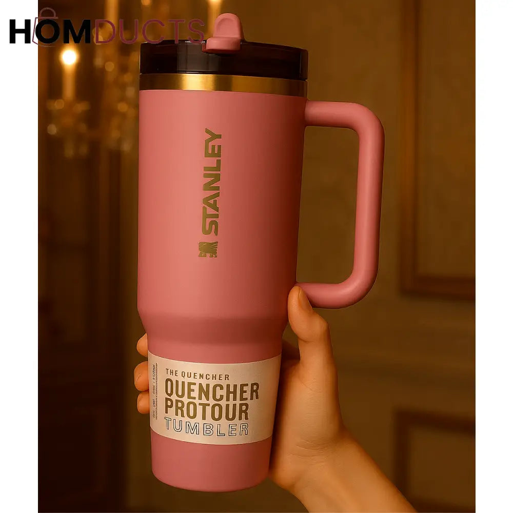 Stanley Quencher ProTour Tumbler – Blush Rose | 40oz