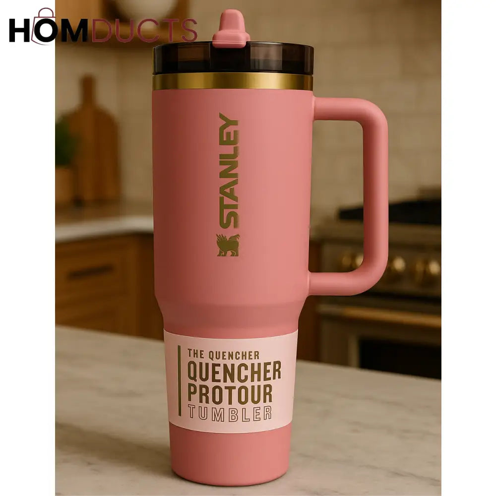 Stanley Quencher ProTour Tumbler – Blush Rose | 40oz