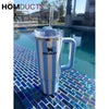 Stanley Quencher Tumbler with Handle – 40oz Striped Travel Mug with Straw & Lid for Iced Coffee Water & More Blue