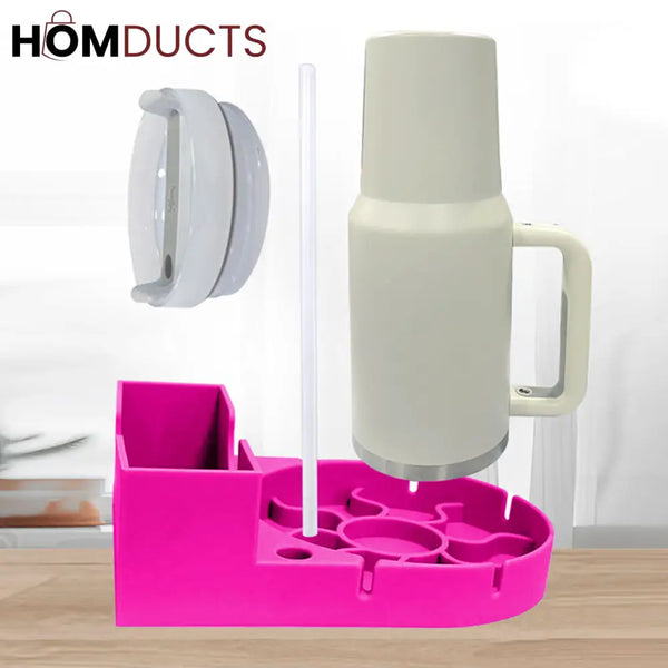 Stanley Silicone Dish Drying & Draining Mat for Kitchen Countertop – Heat Resistant Non Slip