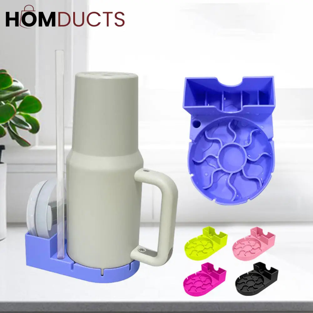 Stanley Silicone Dish Drying & Draining Mat for Kitchen Countertop – Heat Resistant Non Slip