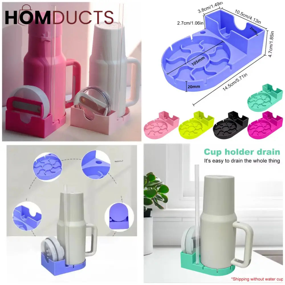 Stanley Silicone Dish Drying & Draining Mat for Kitchen Countertop – Heat Resistant Non Slip