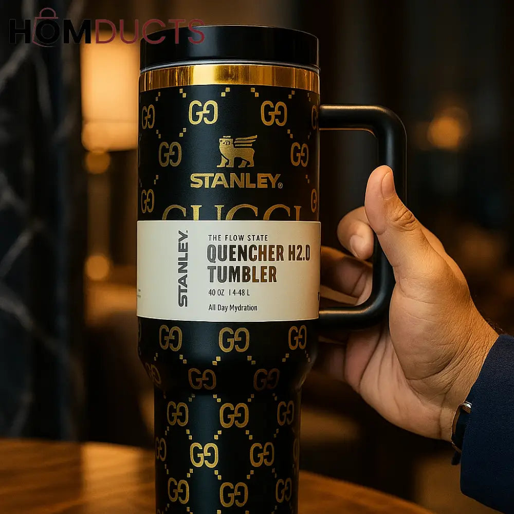 Stanley x Gucci Quencher H2.O FlowState Tumbler | 40 OZ - Limited Edition! Tumbler