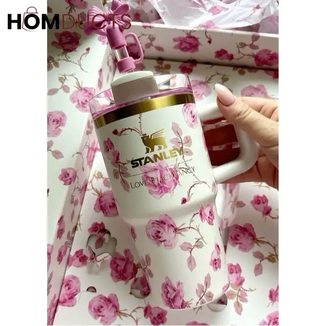 Stanley x LoveShackFancy Floral Luxe Gift Tumbler Collection