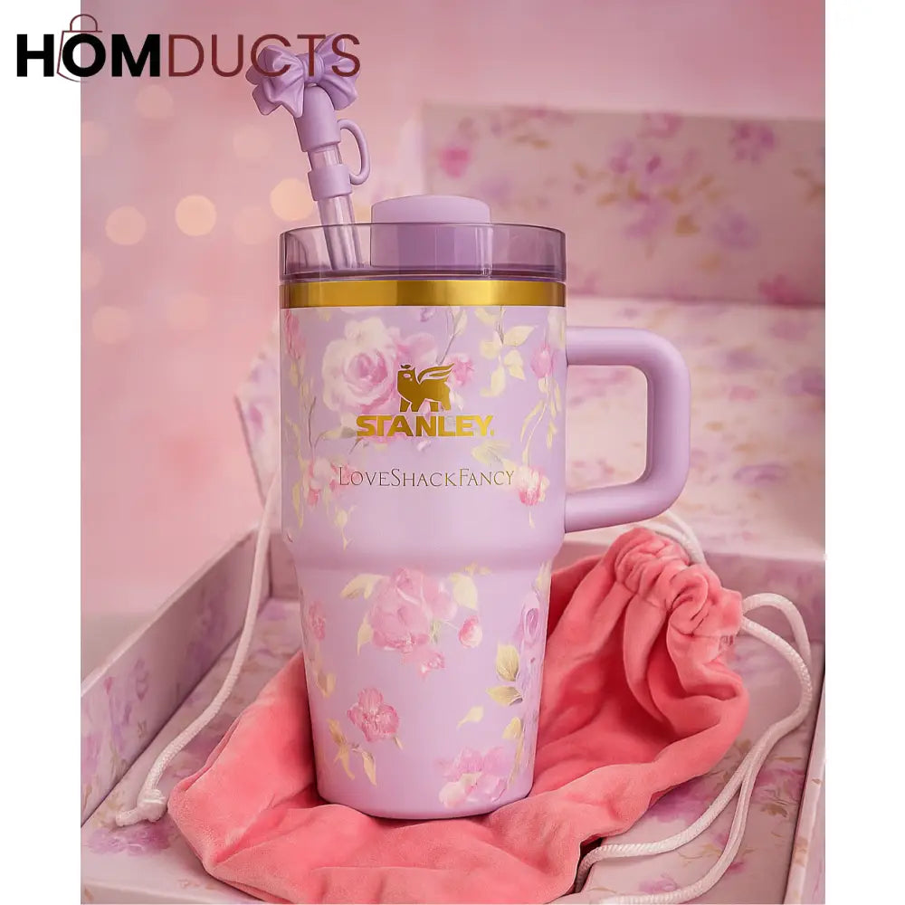 Stanley x LoveShackFancy Floral Luxe Gift Tumbler Collection Style 2