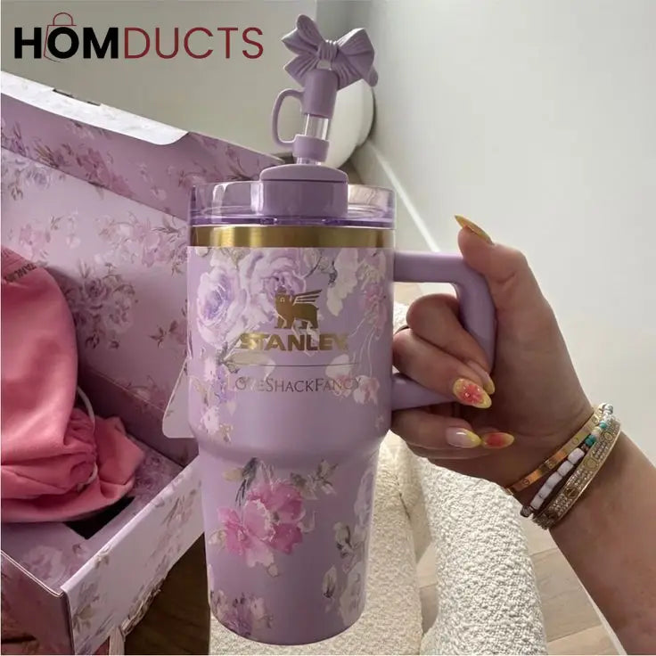 Stanley X Loveshackfancy Quencher Tumbler 20oz