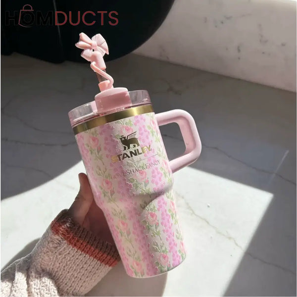 Stanley X Loveshackfancy Quencher Tumbler 20oz Style 3