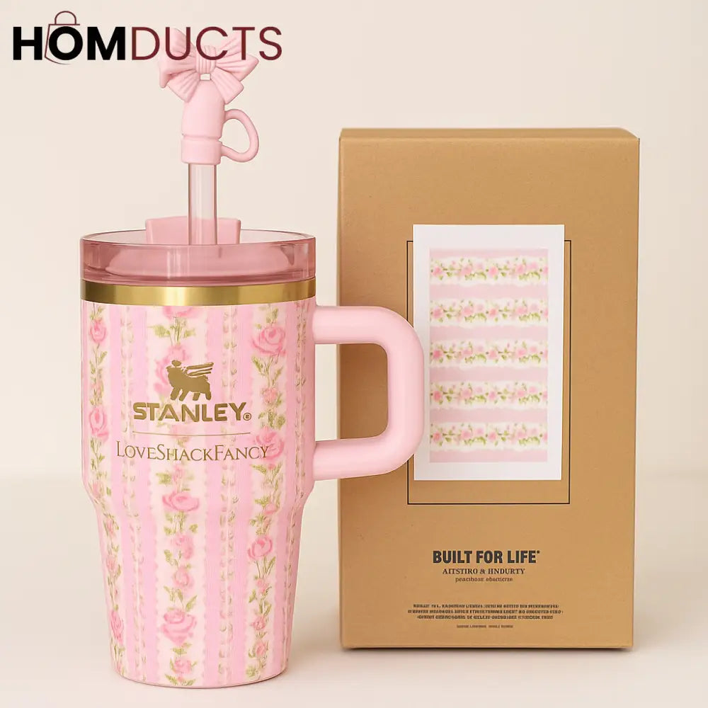 Stanley X Loveshackfancy Quencher Tumbler 20oz Style 3