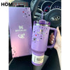 Stanley x OPI Olivia Purple Star Tumbler – 40 oz Limited Edition Quencher H2.0 with Straw