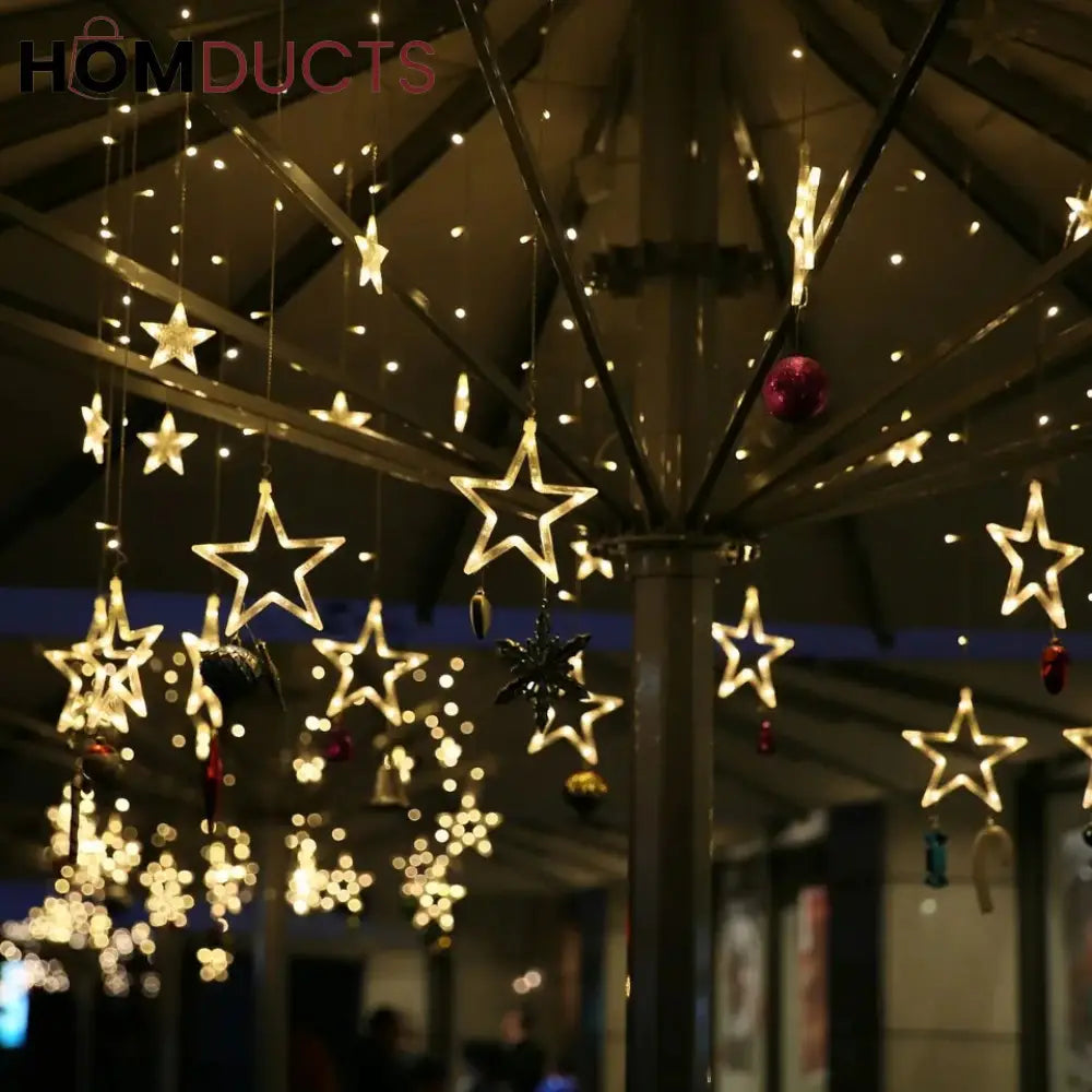 Star Led Curtain String Light