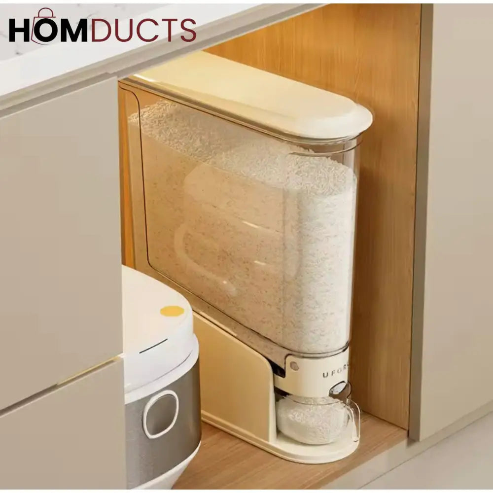 Stay Fresh & Organized: Premium Cereal Dispenser - 5.5 Kg Capacity Food Dispensers