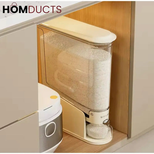 Stay Fresh & Organized: Premium Cereal Dispenser - 5.5 Kg Capacity Food Dispensers