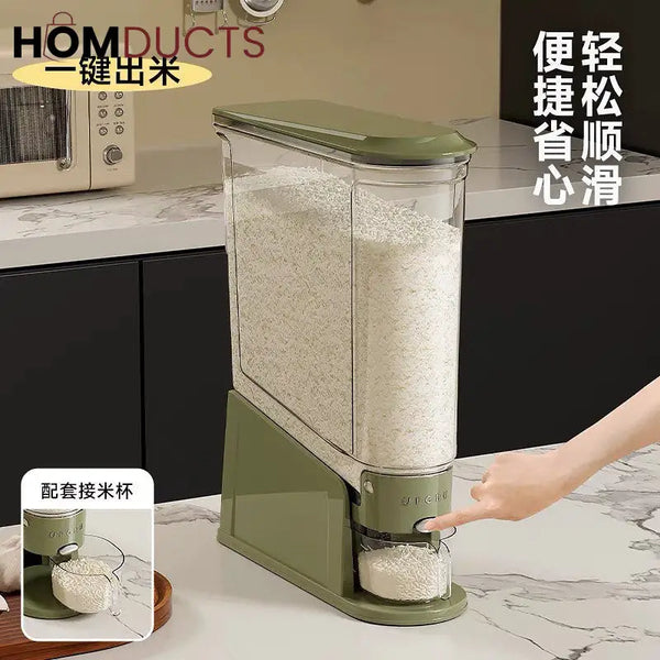 Stay Fresh & Organized: Premium Cereal Dispenser - 5.5 Kg Capacity