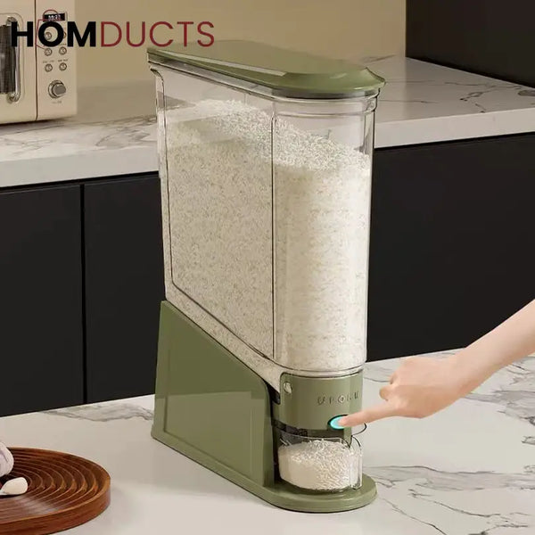 Stay Fresh & Organized: Premium Cereal Dispenser - 5.5 Kg Capacity