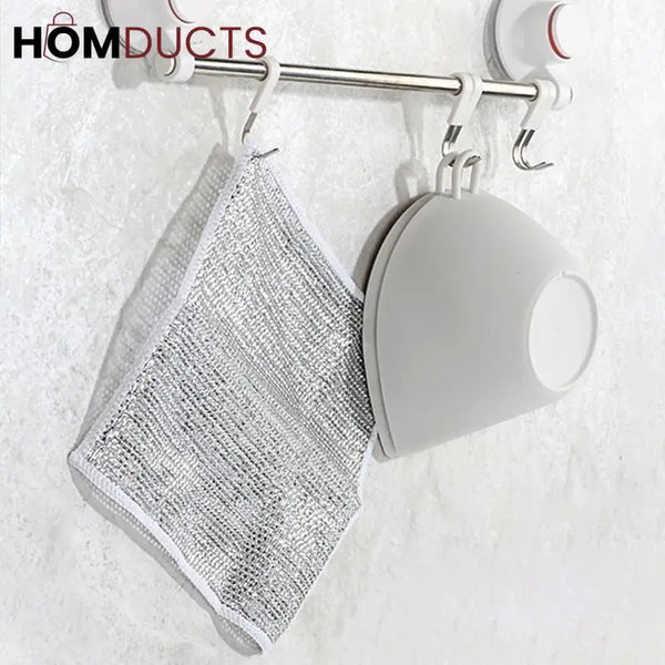 Steel Wire Cleaning Cloth (4Pcs)