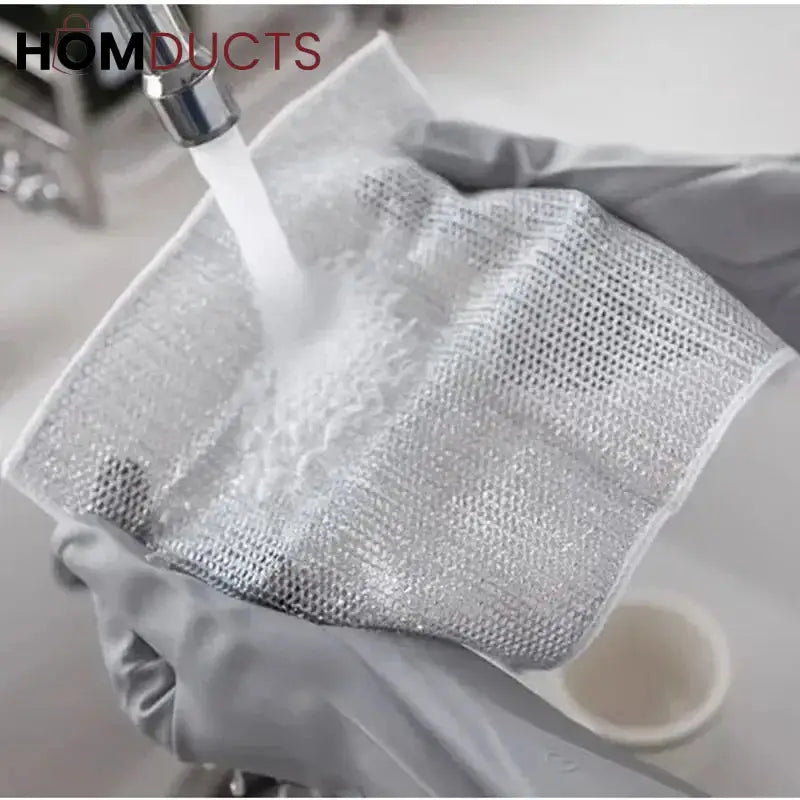 Steel Wire Cleaning Cloth (4Pcs)