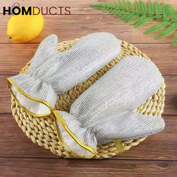 Steel Wire Dish Cleaning Gloves