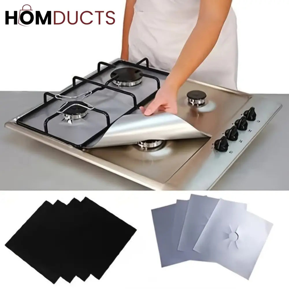 Stove Protection Sheets (4Pcs)