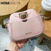 Stylish Bag-Shaped Water Bottle with Portable Straw - Blush Pink Style 4