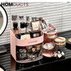 Stylish Makeup Organizer For Vanity With Drawer and Makeup Brush And Sponge Organizer