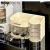 Stylish Makeup Organizer For Vanity With Drawer and Makeup Brush And Sponge Organizer