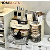 Stylish Makeup Organizer For Vanity With Drawer and Makeup Brush And Sponge Organizer