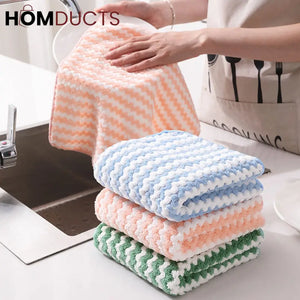 Super Absorbent Kitchen Cleaning Towel (4Pcs)
