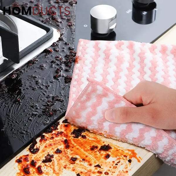 Super Absorbent Kitchen Cleaning Towel (4Pcs)