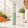 Pastel green 3-in-1 combined peeler and knife sharpener