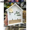 Sweet Home House-Shaped Wall Key Holder with 5 Hooks