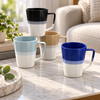 400ml Two-Tone Ceramic Mug features and details