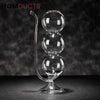 Tall Gourd-Shaped Cocktail Glass - Elegant Design for Upscale Drinks