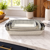 Three-piece ceramic baking dish set