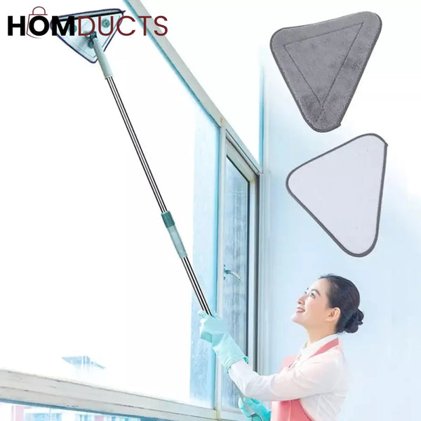 Telescopic Triangle Wiper Mop