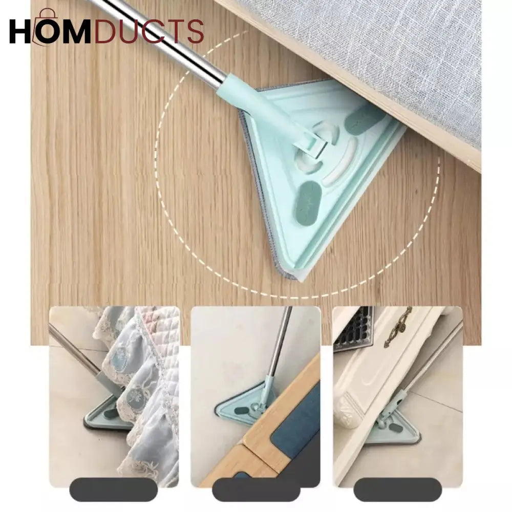 Telescopic Triangle Wiper Mop