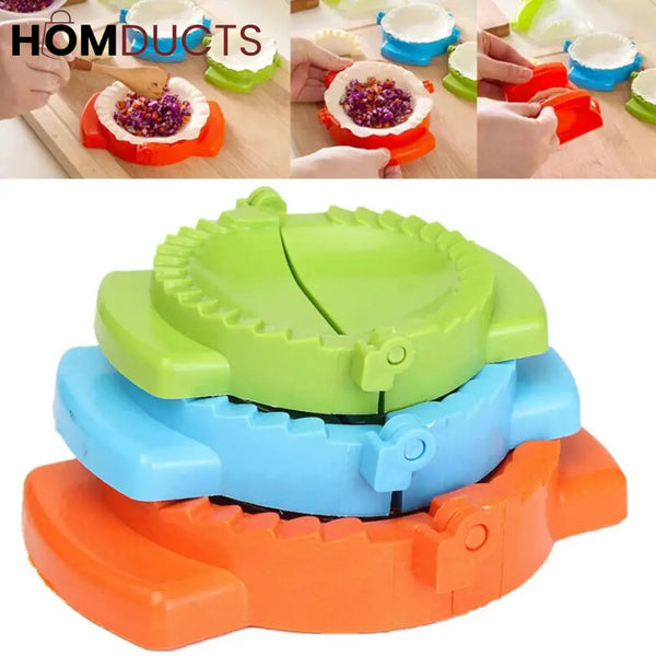 Three Pcs Colourfull Dumplimg Mould