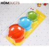 Three Pcs Colourfull Dumplimg Mould