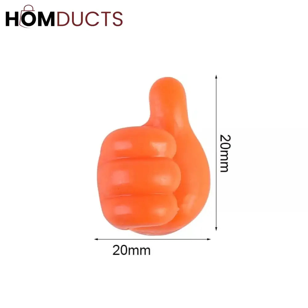 Thumbs Up Hooks (Pack Of 10)