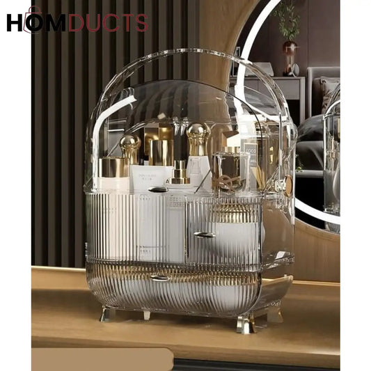 Transparent Dustproof Cosmetic Organizer