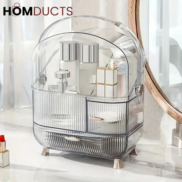 Transparent Dustproof Cosmetic Organizer