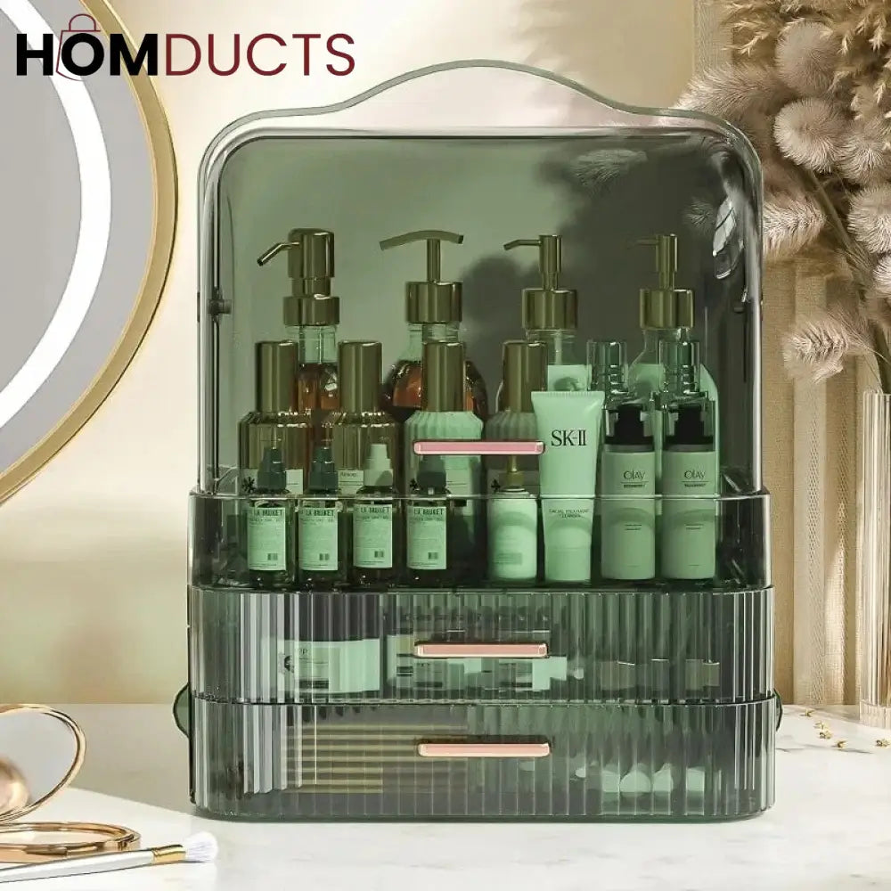 Transparent Dustproof Makeup Organizer