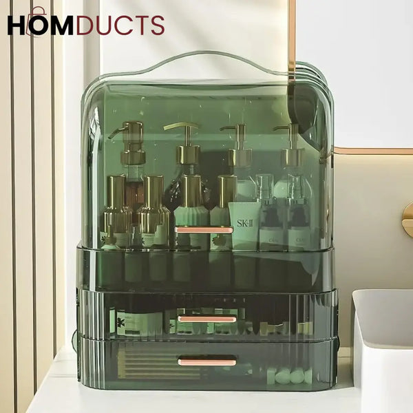 Transparent Dustproof Makeup Organizer